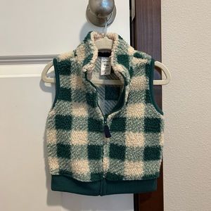 Carter’s cream and green vest